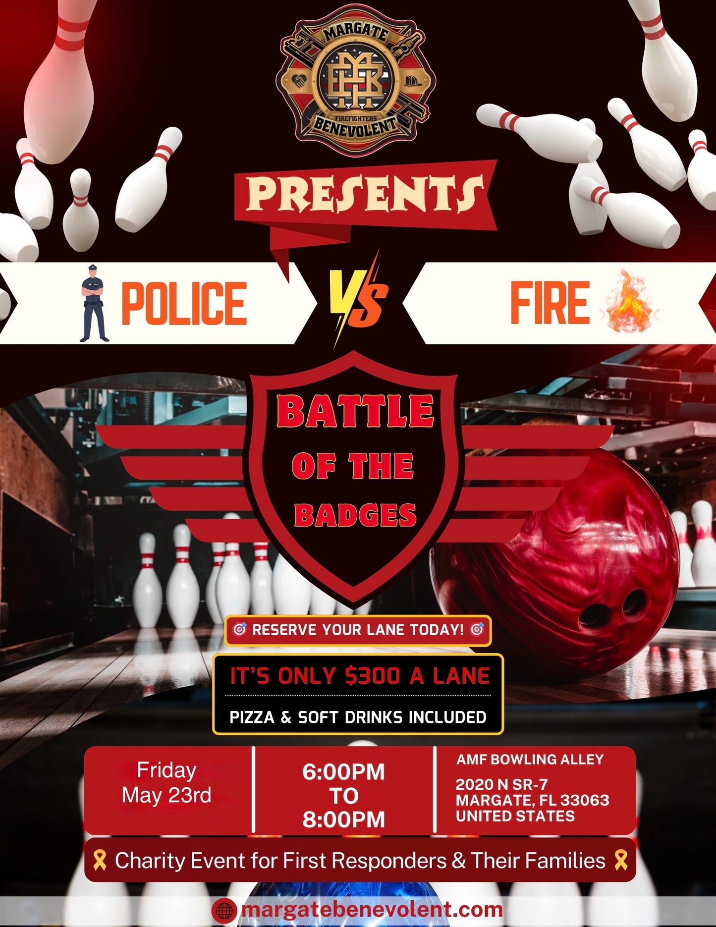1st Annual Margate Bowling Fundraiser
