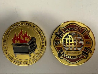 Dumpster Fire Challenge Coin