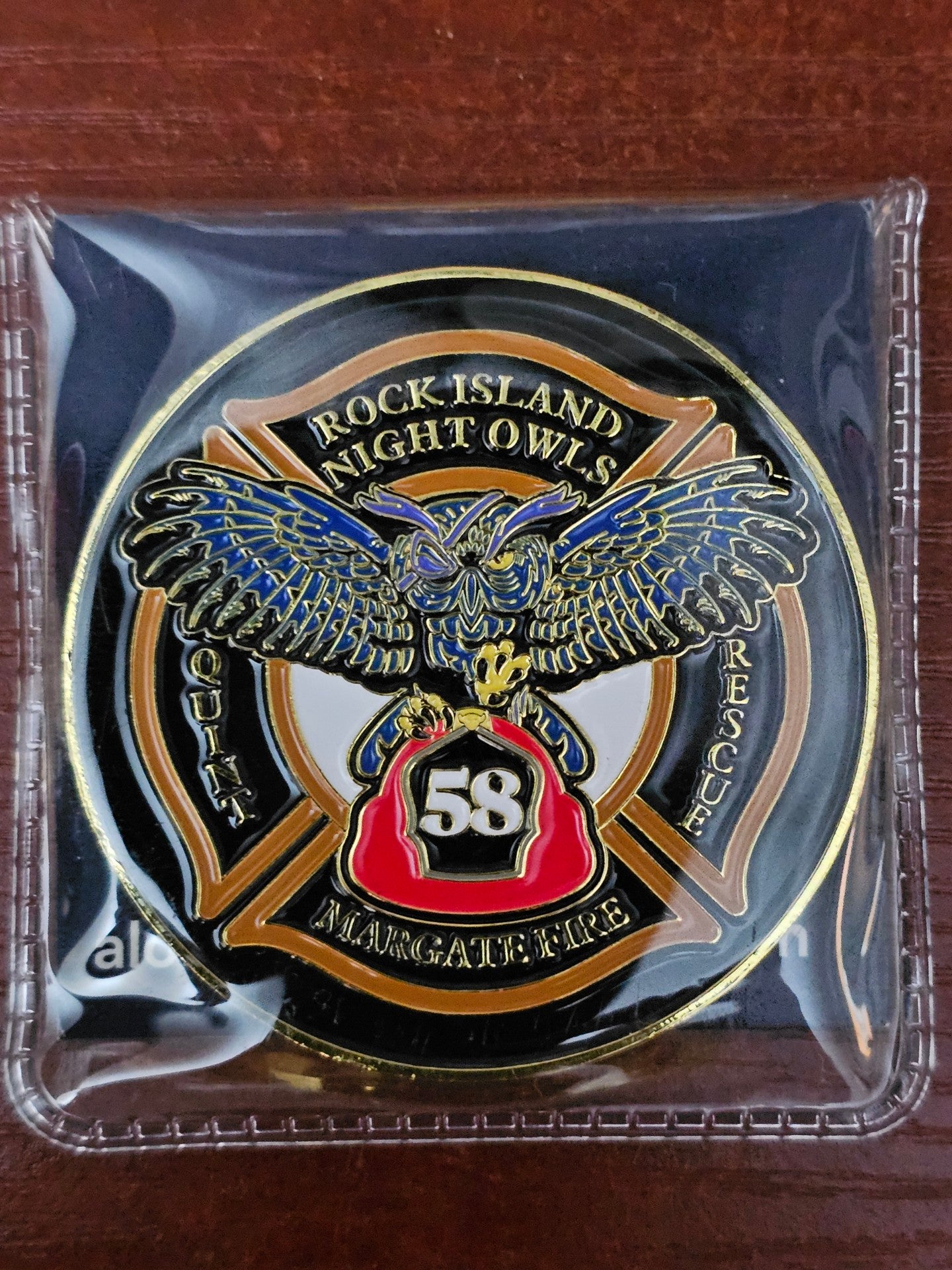 ST58 challenge coins