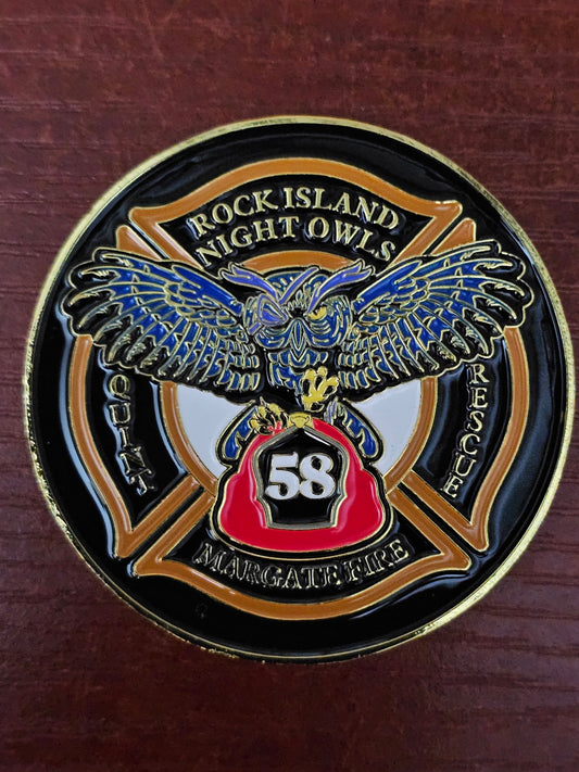 ST58 challenge coins